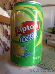 Lipton Ice Tea, Mango flavour.
